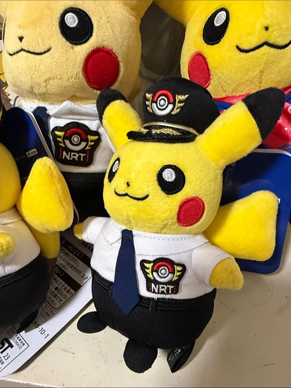 Pokémon Pikachu Plush Set with 140 Japan Pokemon B-sides stickers
